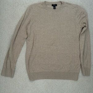 New Look Men's Tan Crewneck Sweater